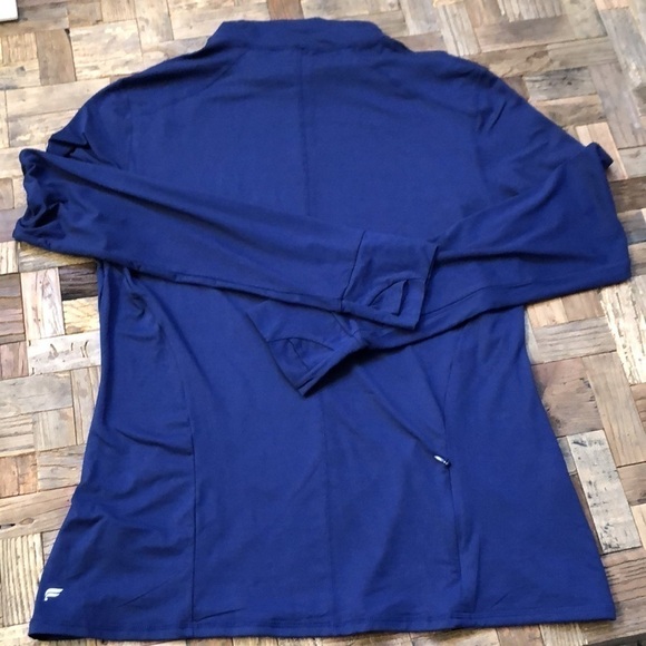 Fabletics Phoenix Navy Long Sleeve Activewear. Size XL - Picture 11 of 12